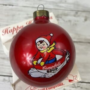CAMPBELLS soup collectable ornament 1996 vintage